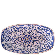 Pioli Oriental Oval Deep Plate 25cm/10" (Pack of 6)