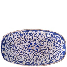 Pioli Oriental Oval Deep Plate 34cm/13" (Pack of 6)