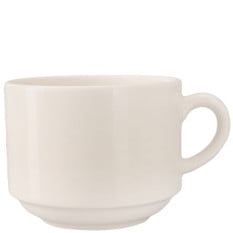 Pioli Stackable Tea Coffee Cup 290ml/10oz (Pack of 6)