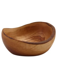 Olive Wood Rustic Bowl 13cm/5.1" (Pack of 6)