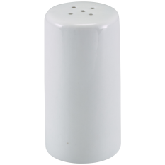GenWare Porcelain Pepper Pot 8.2cm/3.25" (Pack of 6)