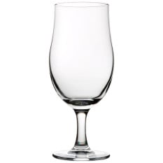 Draft Stemmed Beer Glasses 400ml/13.5oz CE/UKCA Lined 10oz Half Pint (Pack of 6)