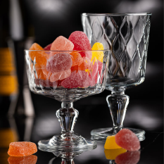 Leafy Goblet Glasses 270ml/9.25oz (Pack of 24)