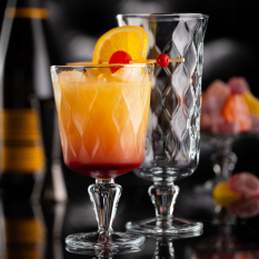 Leafy Small Cocktail Goblet Glasses 330ml/11.25oz (Pack of 24)