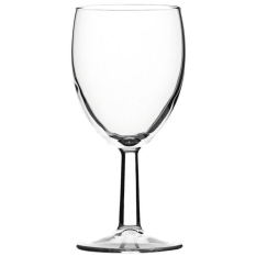 Saxon Wine Glasses 260ml/9oz CE/UKCA Lined 175ml (Pack of 48)