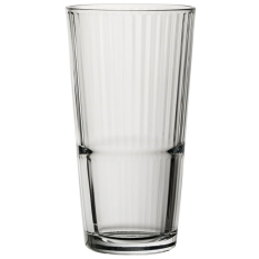 Grande Sunray Toughened Stacking Beverage Glasses 480ml/17oz (Pack of 12)
