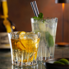 Sword Stackable Crystal Tumblers 200ml/7oz (Pack of 24)