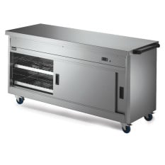 Lincat P6P5 Panther 670 Series Free-standing Hot Cupboard Plain Top 1855 mm