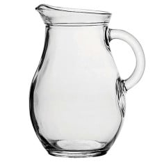 Glass Bistro Jug for Juice & Cocktails 0.5 Litre (Pack of 6)
