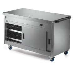 Lincat P8P4 Panther 800 Series Free-standing Hot Cupboard Plain Top 1530mm