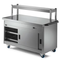 Lincat P8P4PT Panther 800 Series Free-standing Hot Cupboard Plain Top 1530mm