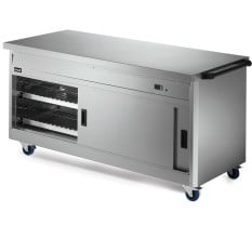 Lincat P8P5 Panther 800 Series Free-standing Hot Cupboard Plain Top 1855mm