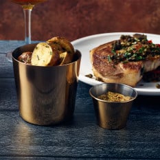 GenWare Gold Plated Serving Cup 8.5 x 8.5cm (Pack of 12)