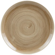 Stonecast Patina Antique Taupe Coupe Plate 28.8cm