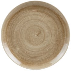 Stonecast Patina Antique Taupe Coupe Plate 32.4cm