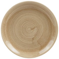 Stonecast Patina Antique Taupe Coupe Plate 16.5cm