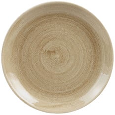 Stonecast Patina Antique Taupe Coupe Plate 21.7cm