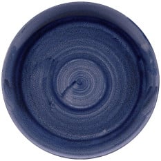 Stonecast Patina Cobalt Blue Evolve Coupe Plate 11.25"