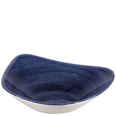Churchill Stonecast Patina Cobalt Blue Lotus Bowl 23.5cm/9.25" 600ml/21.12oz (Pack of 12)
