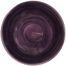 Churchill Stonecast Patina Deep Purple Evolve Coupe Plate 28.8cm/11.25" (Pack of 12)