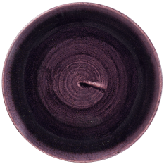 Churchill Stonecast Patina Deep Purple Evolve Coupe Plate 16.5cm/6.5" (Pack of 12)