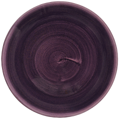 Churchill Stonecast Patina Deep Purple Evolve Coupe Plate 21.7cm/8.34" (Pack of 12)