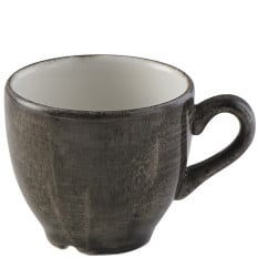 Churchill Stonecast Patina Iron Black Espresso Cup 100ml/3.5oz (Pack of 12)