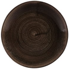 Stonecast Patina Iron Black Coupe Plate 16.5cm