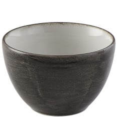 Churchill Stonecast Patina Iron Black Open Sugar Bowl 9.8cm/3.8" 227ml/8oz (Pack of 12)