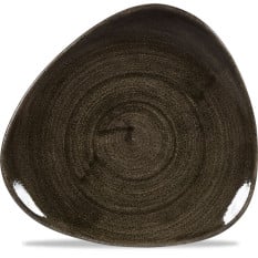Stonecast Patina Iron Black Triangle Plate 19.2cm