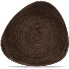 Stonecast Patina Iron Black Triangle Plate 22.9cm