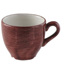 Churchill Stonecast Patina Red Rust Espresso Cup 100ml/3.5oz (Pack of 12)