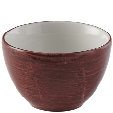 Churchill Stonecast Patina Red Rust Open Sugar Bowl 9.8cm/3.8" 227ml/8oz (Pack of 12)
