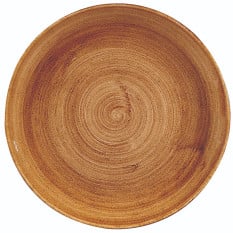 PAVCEV111 Stonecast Patina Vintage Copper Coupe Plate 28.8cm