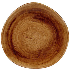 Stonecast Patina Vintage Copper Round Plate 28.6cm