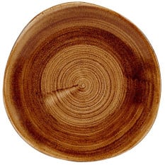 Stonecast Patina Vintage Copper Round Plate 21cm