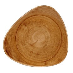 Stonecast Patina Vintage Copper Triangle Plate 31.1cm