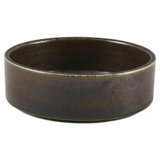 Terra Porcelain Black Presentation Bowl 13cm