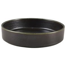 Terra Porcelain Black Presentation Bowl 18cm