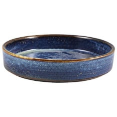 Terra Porcelain Aqua Blue Presentation Bowl 20.5cm