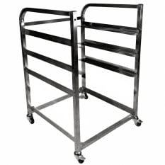 Dishwasher Basket Trolley Low Level 3 Tier 500mm