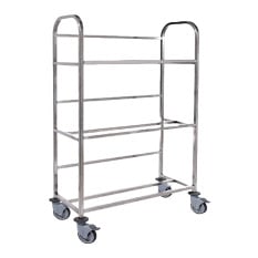Dishwasher Basket Drip-Dry Trolley 2 Tier 500mm