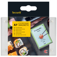 GenWare Acrylic A7 Double Sided Poster Frames With Magnetic Corners