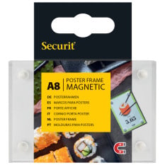 GenWare Acrylic A8 Double Sided Poster Frames With Magnetic Corners