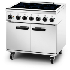 Lincat PHER01 Phoenix Electric Free-standing Induction 6 Ring Oven Range 