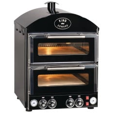 Kind Edward PK2 Pizza King Double Oven Black