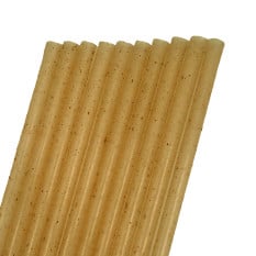 Agave Fibre Compostable Plant Based Drinking Straws 7.75 Inch 20cm (Box of 250)