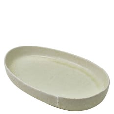 Kozo Porcelain Shiro Oval Plate 28cm/11" (Pack of 6)