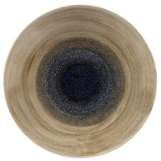 Stonecast Aqueous Blue Deep Coupe Plate 28.1cm