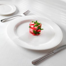 Steelite Monaco White Oval Coupe Plate 28cm/11" (Pack of 12)